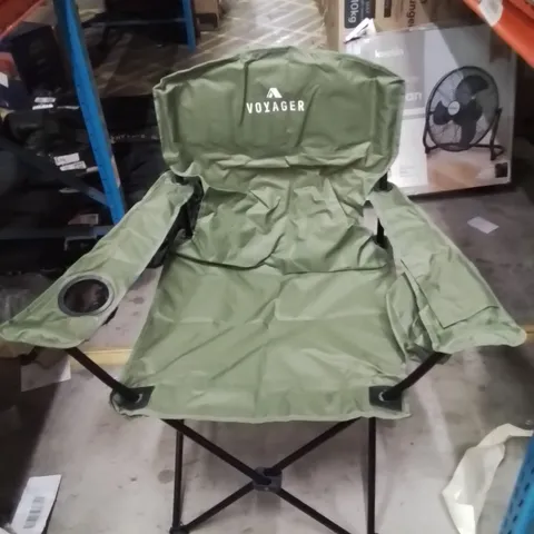 BAGGED VOYAGER CAMPING CHAIR GREEN