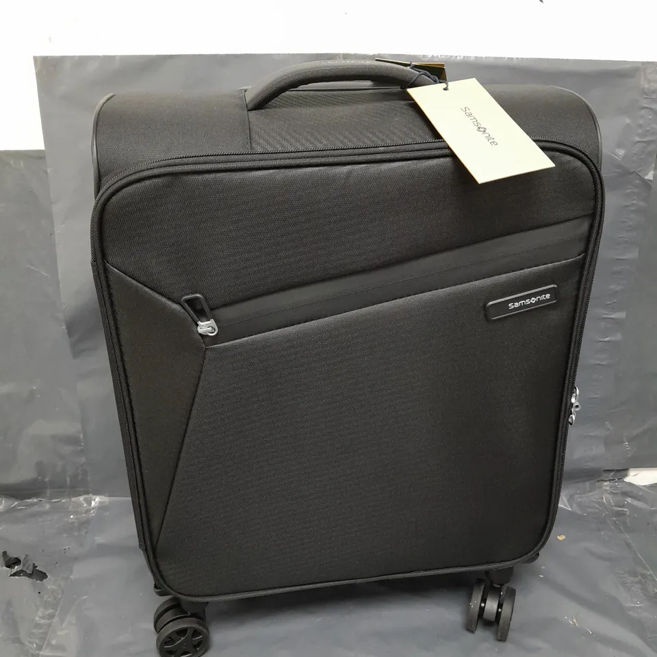 SAMSONITE LITEBEAM SPINNER CABIN SOFTSHELL CASE - BLACK