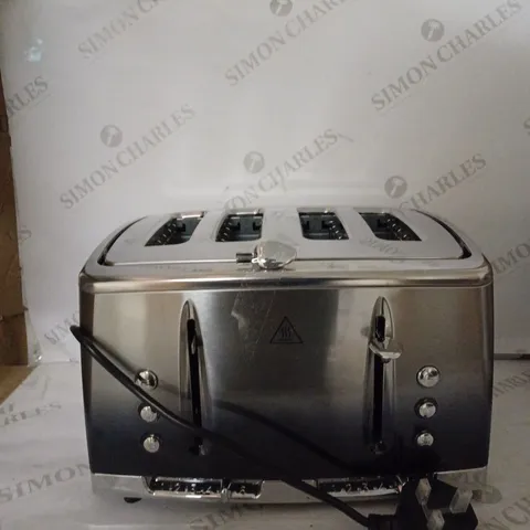 RUSSELL HOBBS 25141 STAINLESS STEEL FOUR SLICE TOASTER