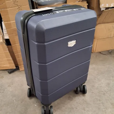 BOXED LUGG 40CM JETSET SUITCASE - MIDNIGHT BLUE 