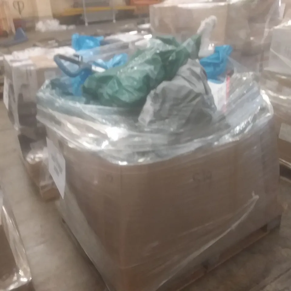 PALLET OF APPROXIMATELY 30 UNPROCESSED RAW RETURN HOUSEHOLD AND ELECTRICAL GOODS TO INCLUDE;