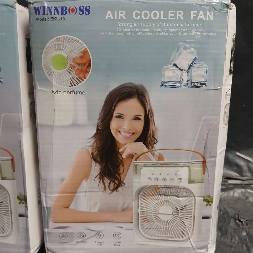 LOT OF 4 BOXED AIR COOLERS 