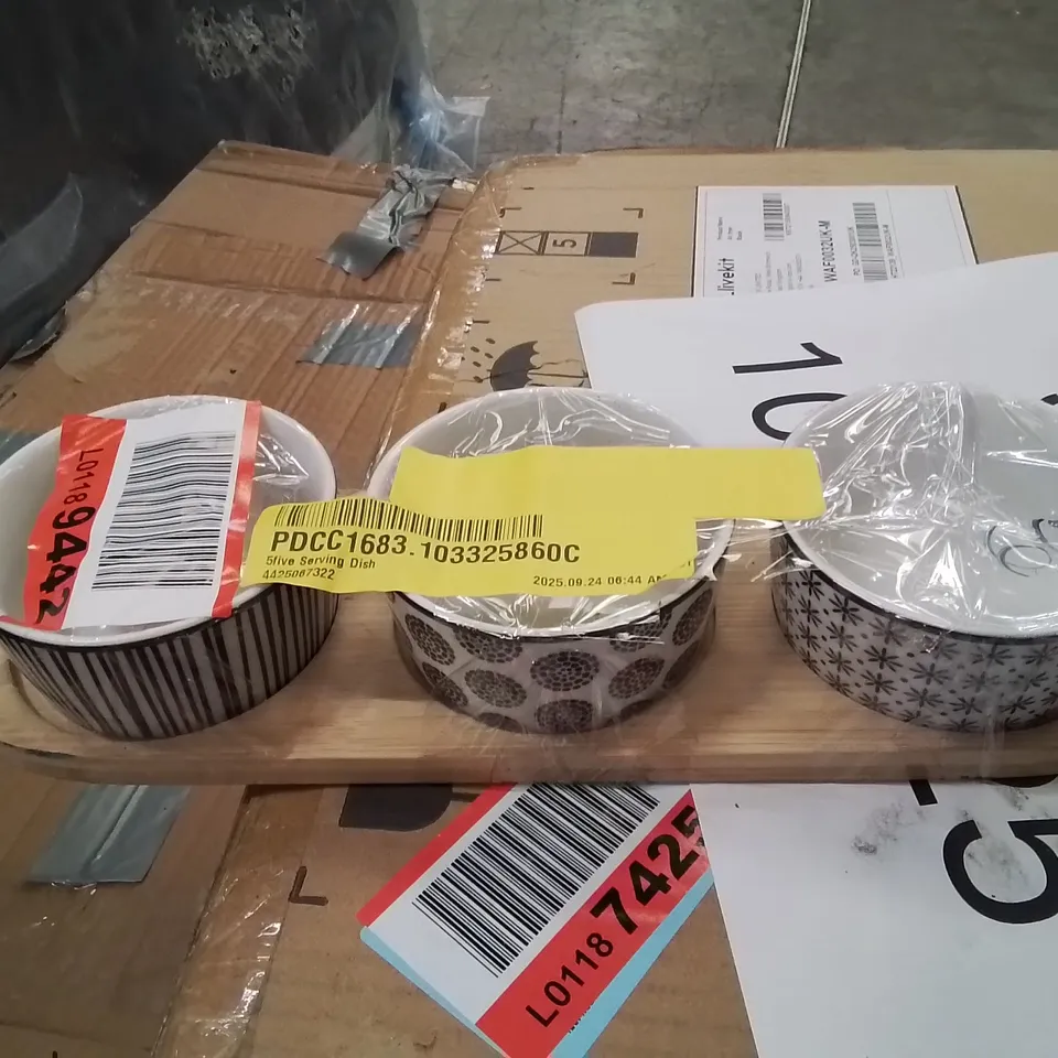 SET OF 3 TAPAS SERVING DISHES
