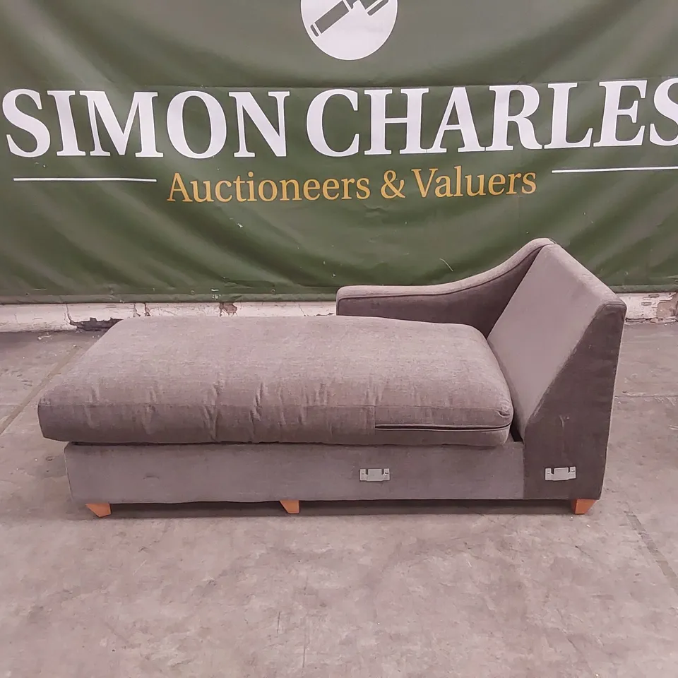QUALITY DESIGNER CHAISE CORNER SOFA SECTION 