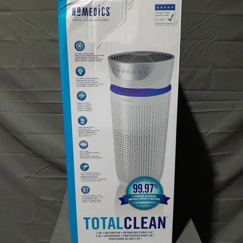 BOXED HOMEDICS TOTAL CLEAN 5-IN-1 AIR PURIFIER