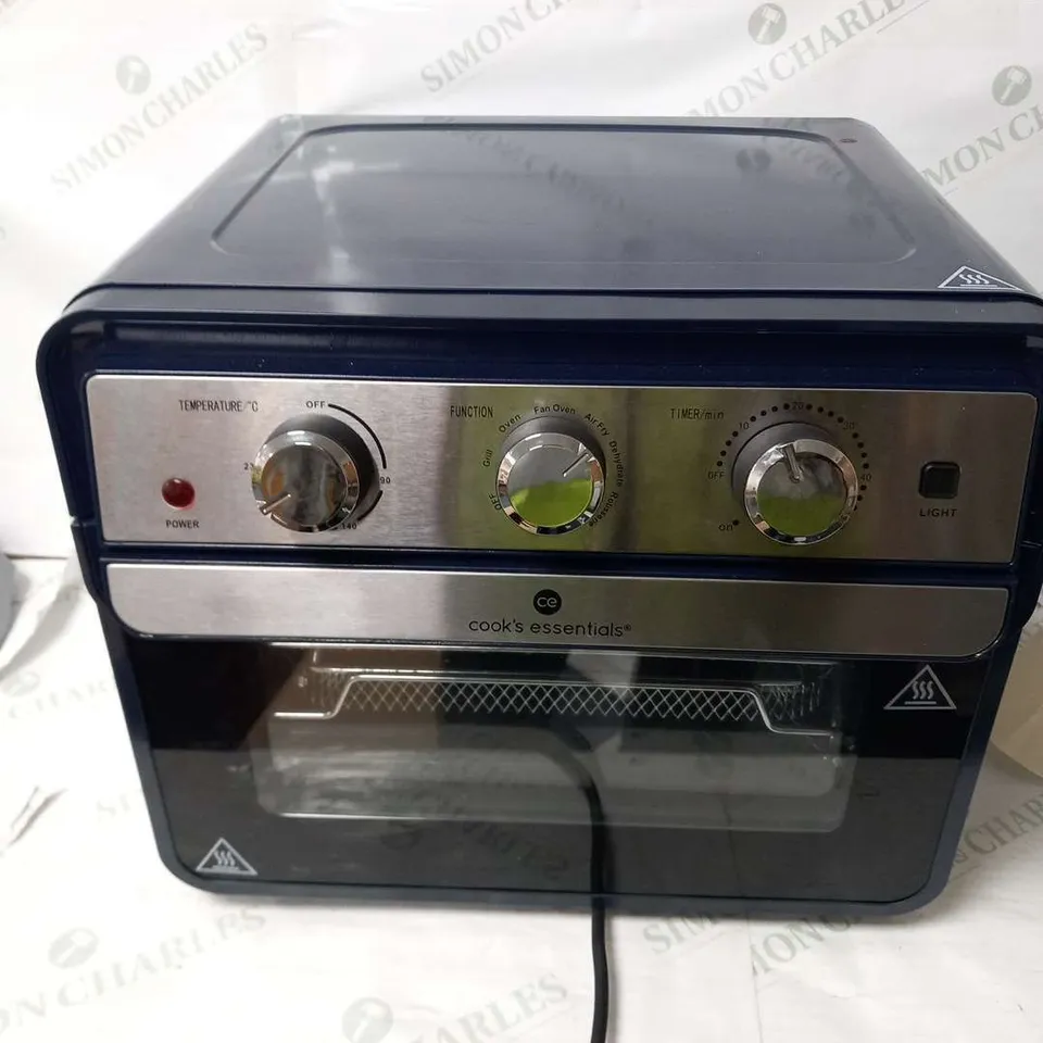 COOKS ESSENTIALS AIR FRYER OVEN