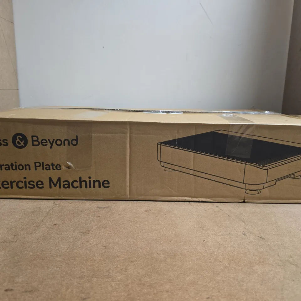 BOXED BLISS & BEYOND VIBRATION PLATE EXERCISE MACHINE