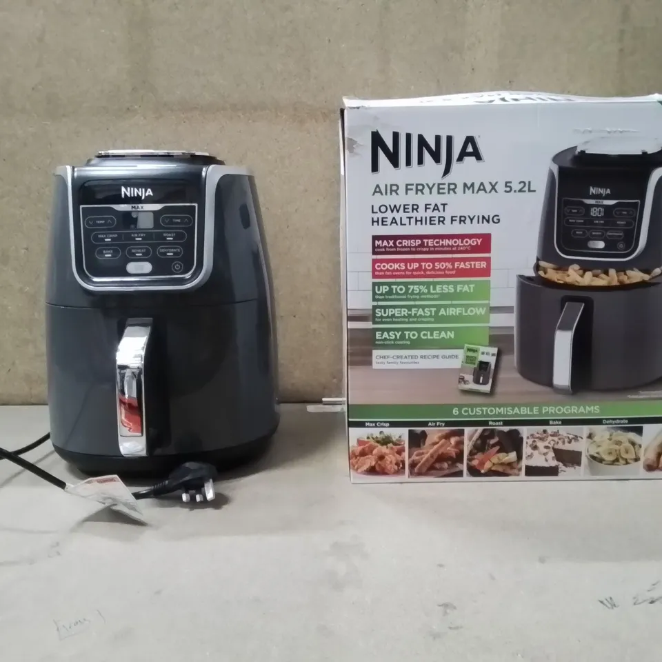 BOXED NINJA AIR FRYER MAX 5.2L