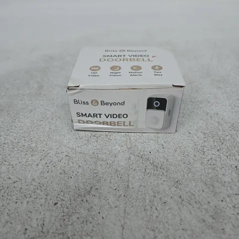 BLISS AND BEYOND SMART VIDEO DOORBELL