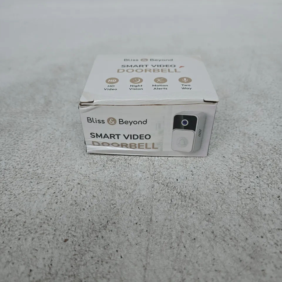 BLISS AND BEYOND SMART VIDEO DOORBELL