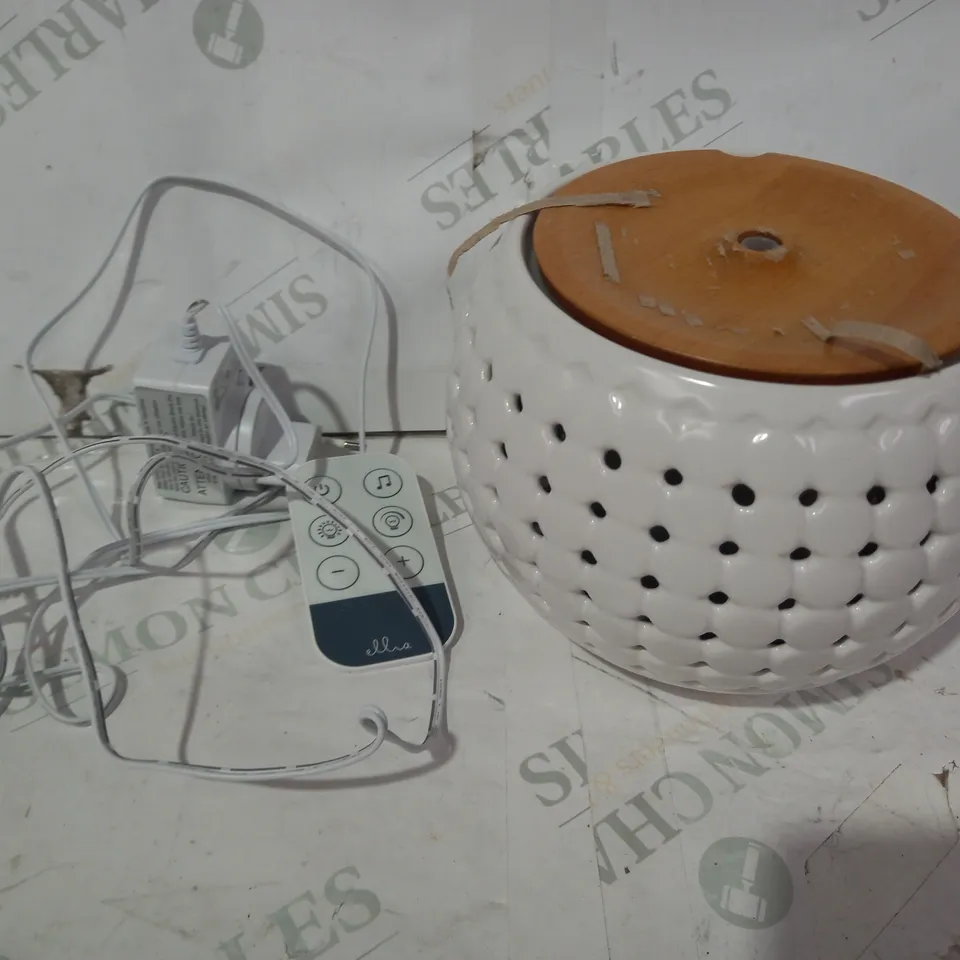 HOMEDICS ELLIE AROMA DIFFUSER - WHITE