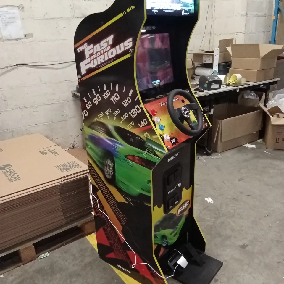 ARCADE1UP THE FAST AND FURIOUS ARCADE MACHINE RRP £699