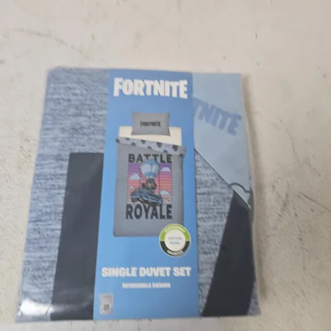 FORTNITE BATTLE ROYALE SINGLE DUVET SET – REVERSIBLE DESIGN