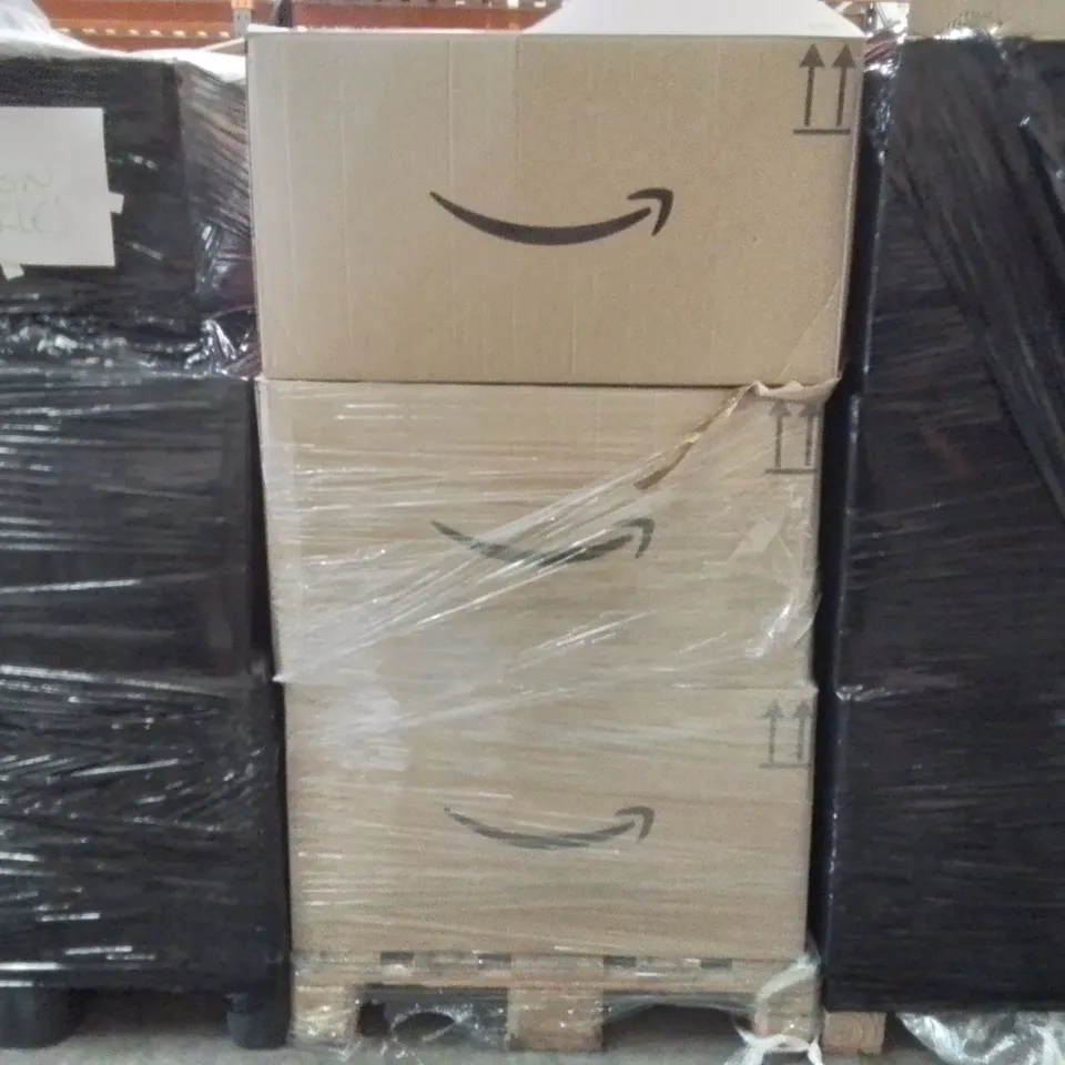 PALLET TO CONTAIN AN ASSORTMENT OF HOUSEHOLD ITEMS TO INCLUDE HATS,  PET GROOMING EQUIPMENT, BOARD GAMES AND LED LIGHTS ECT 