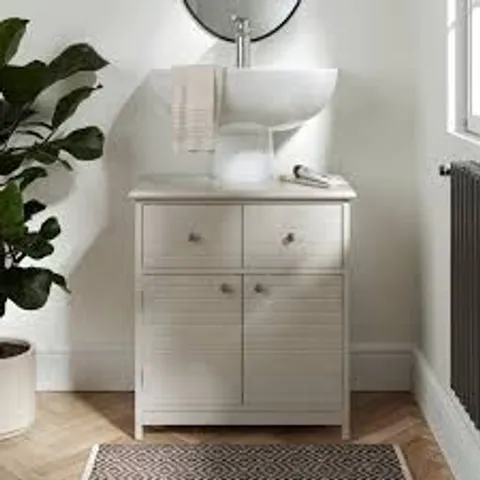 BOXED NAUTICAL UNDER SINK UNIT - NATURAL (1 BOX)