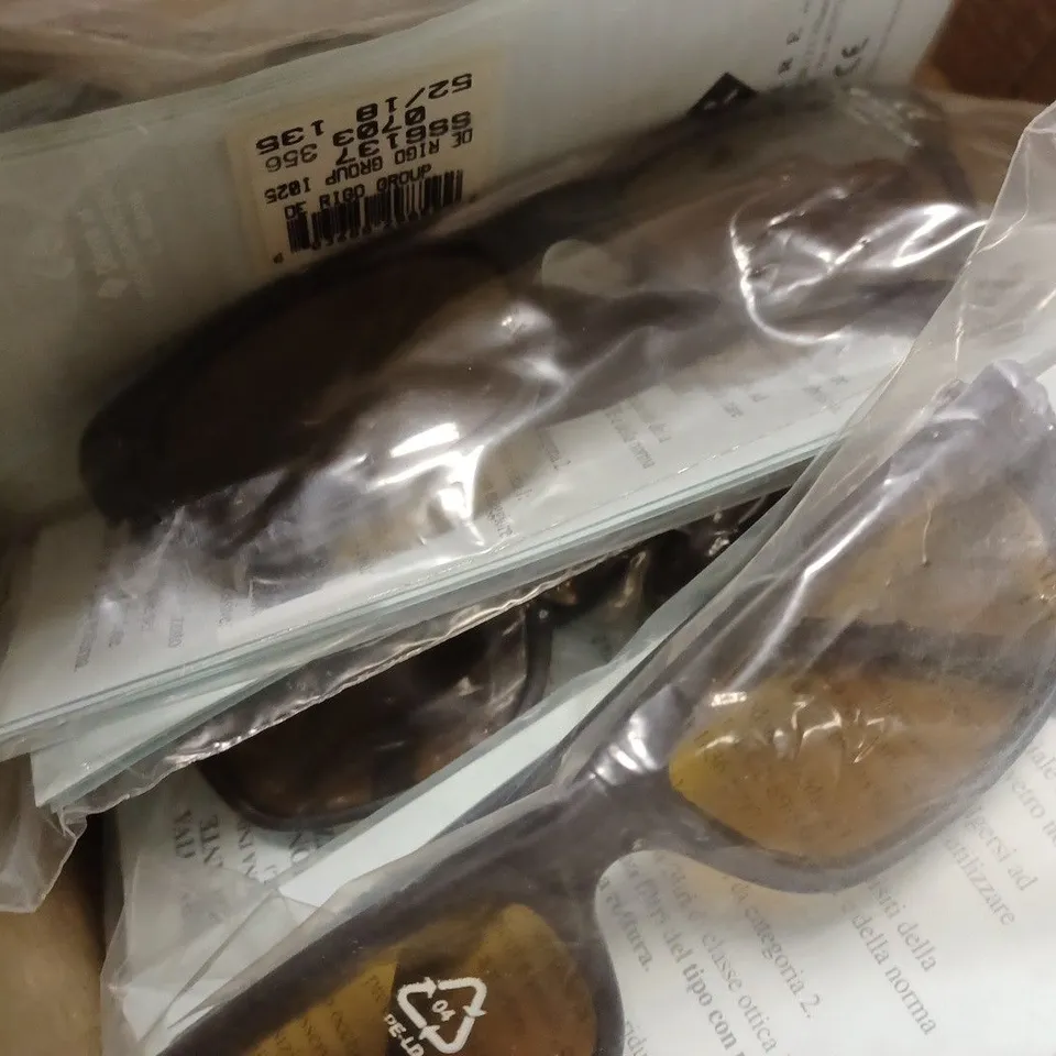 BOX OF APPROX 10 PAIRS OF STING BLUE 6137 SUNGLASSES 