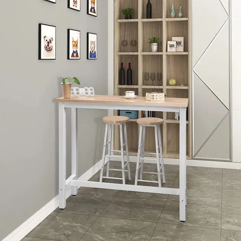 BOXED DEQUINTON 120CM DINING TABLE (1 BOX)