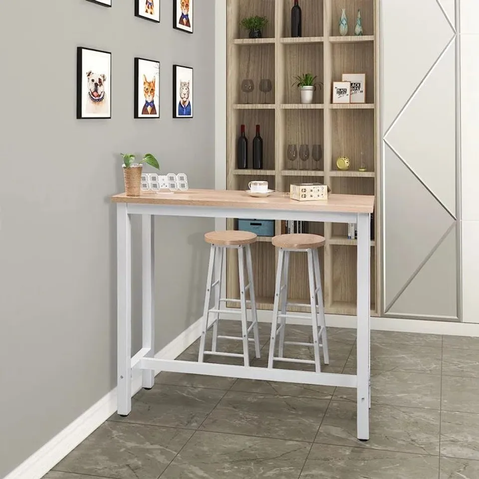 BOXED DEQUINTON 120CM DINING TABLE (1 BOX)