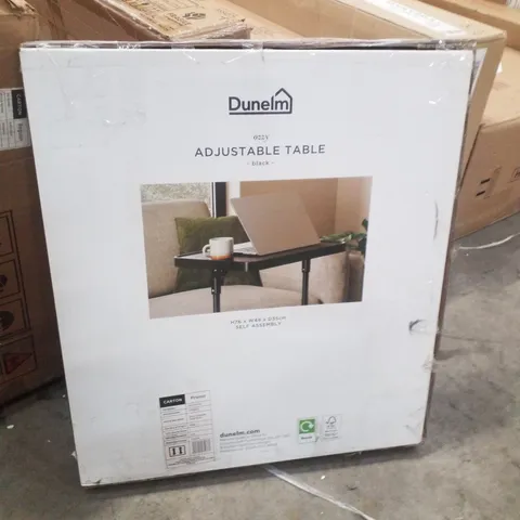 BOXED OZZY ADJUSTABLE LAPTOP TABLE BLACK