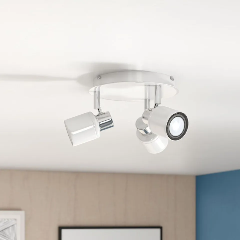 BOXED LAUREL 3 LIGHT DIRECTIONAL AND SPOTLIGHT