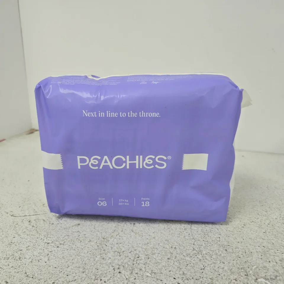 PEACHIES BABY DIAPER PANTS SIZE 6 – 18 PACK