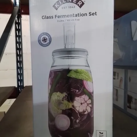 BOXED 3L GLASS FERMENTATION SET