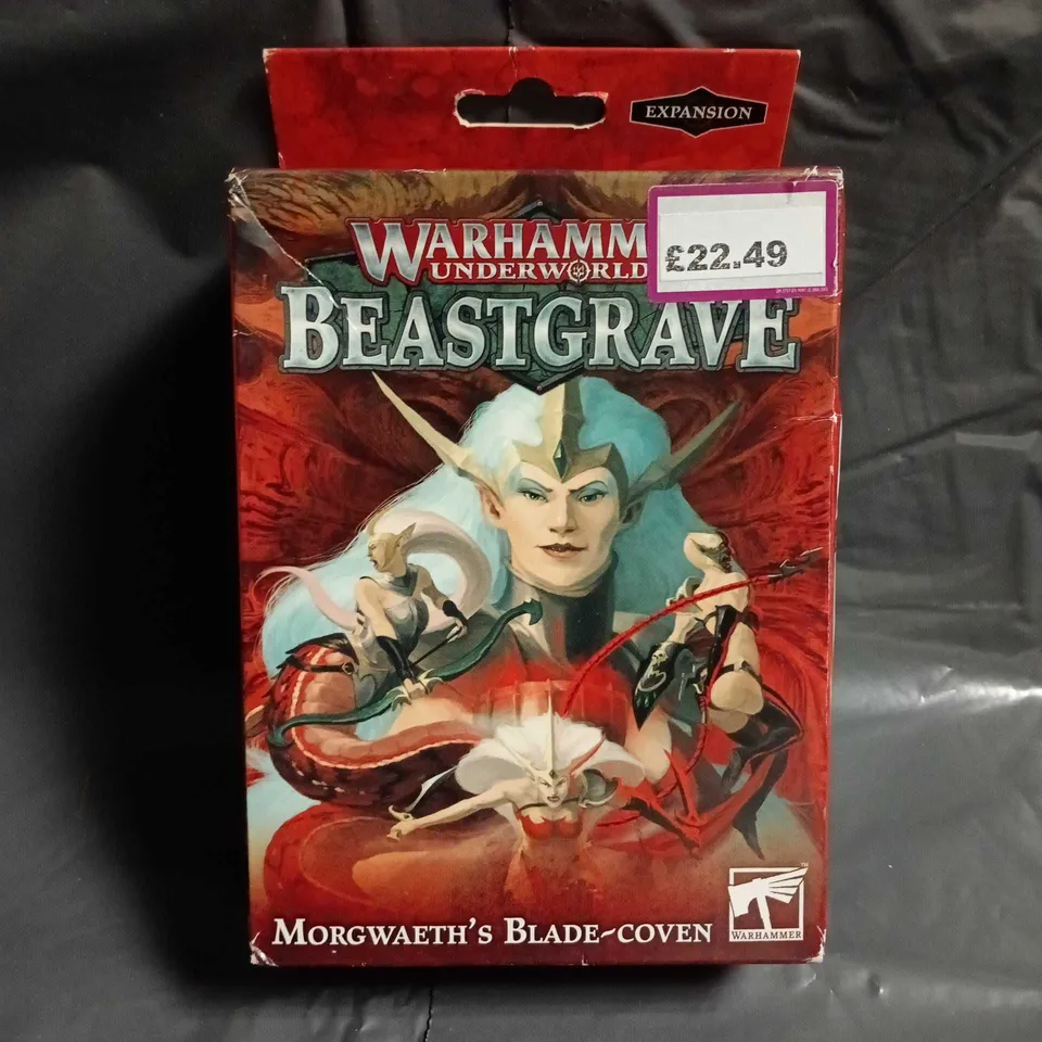 WARHAMMER UNDERWORLDS BEASTGRAVE: MORGWAETH'S BLADE-COVEN EXPANSION