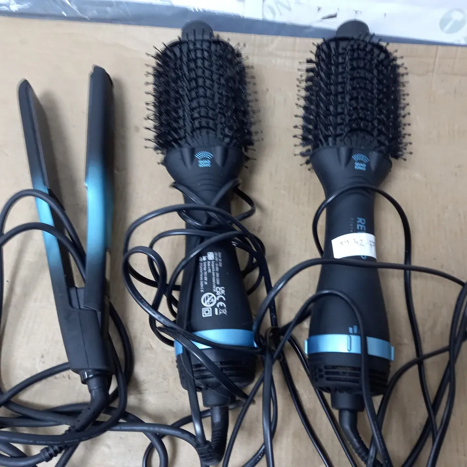 LOT OF 3 UNBOXED HAIR STYLING APPLIANCES