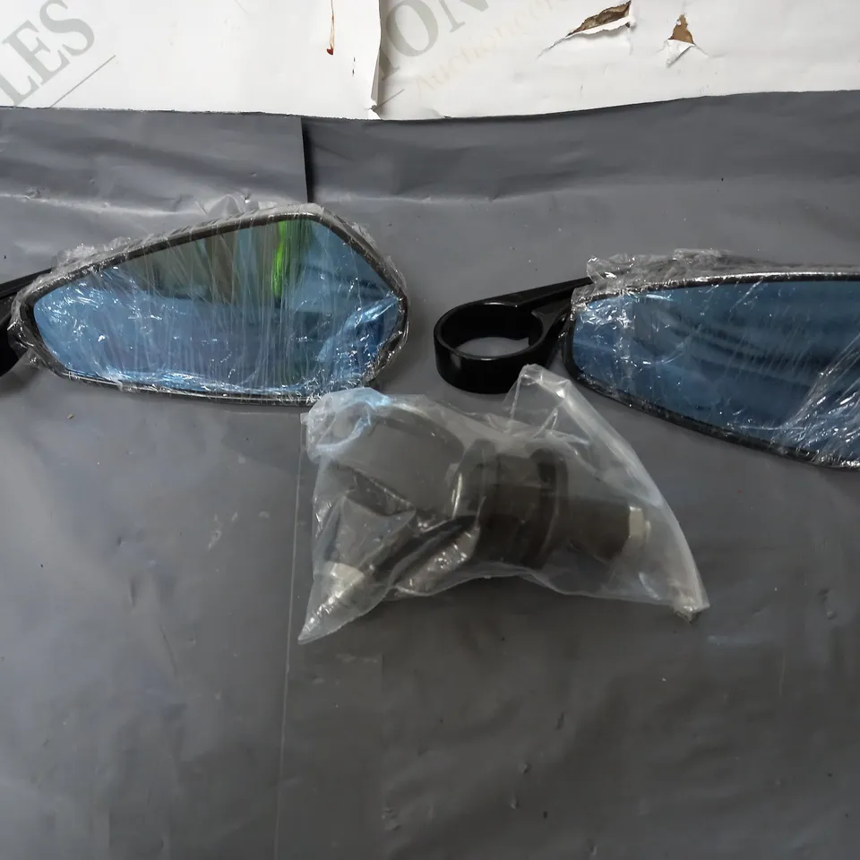 MOTORCYCLE SIDE MIRRORS AND MOUNTS 