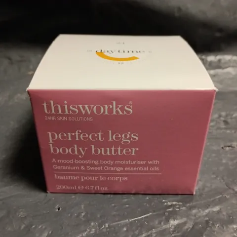 THIS WORKS PERFECT LEGS BODY BUTTER – 200ML, BOXED
