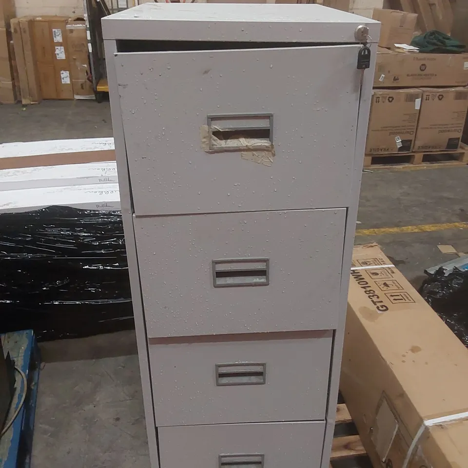 METAL FOUR DRAWER OFFICE FILLING CABINET