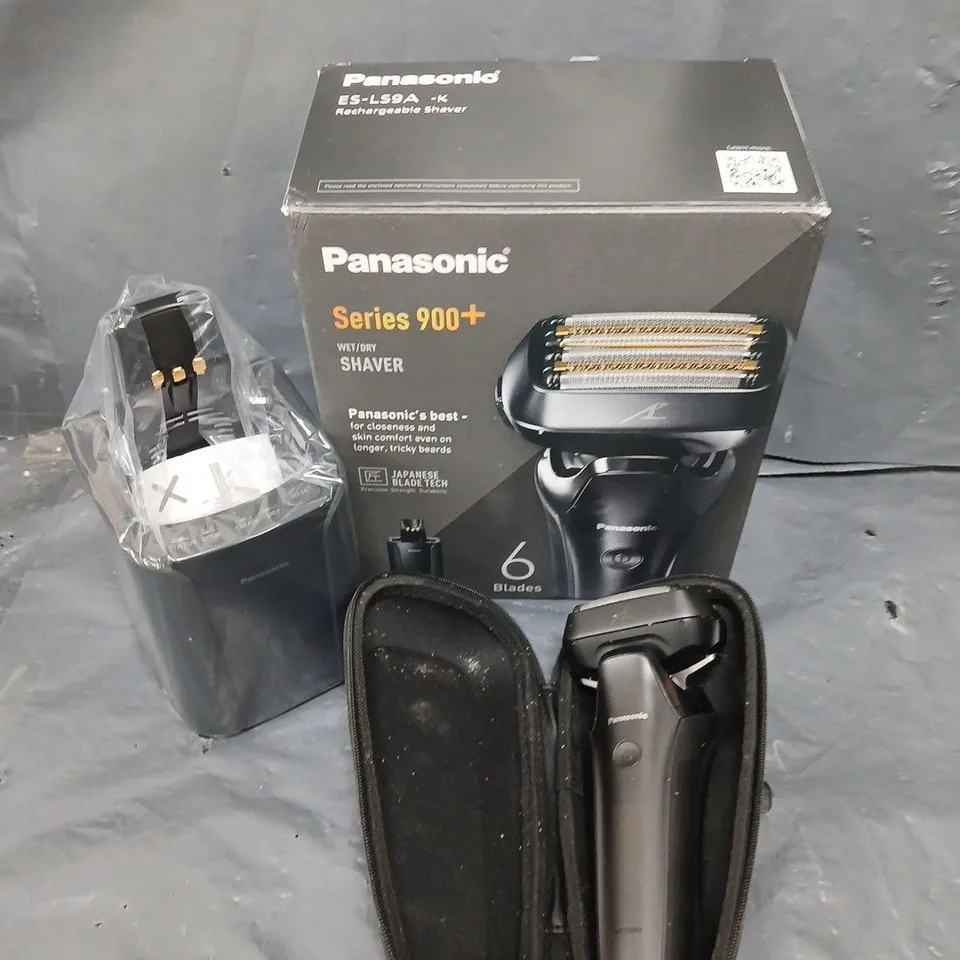 BOXED PANASONIC SERIES 900+ RECHARGEABLE SHAVER 