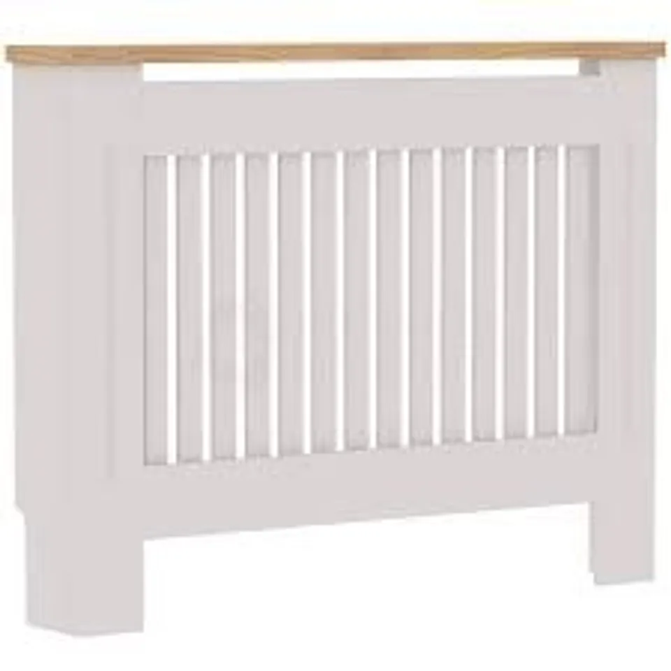 BOXED ARLINGTON RADIATOR COVER, MEDIUM - WHITE (1 BOX)