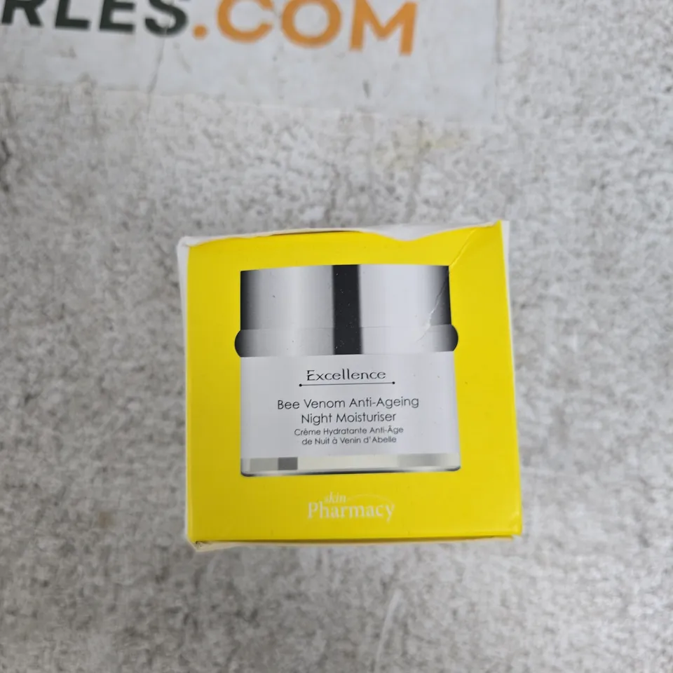 EXCELLENCE BEE VENOM ANTI-AGEING NIGHT MOISTURISER – 50 ML, BOXED