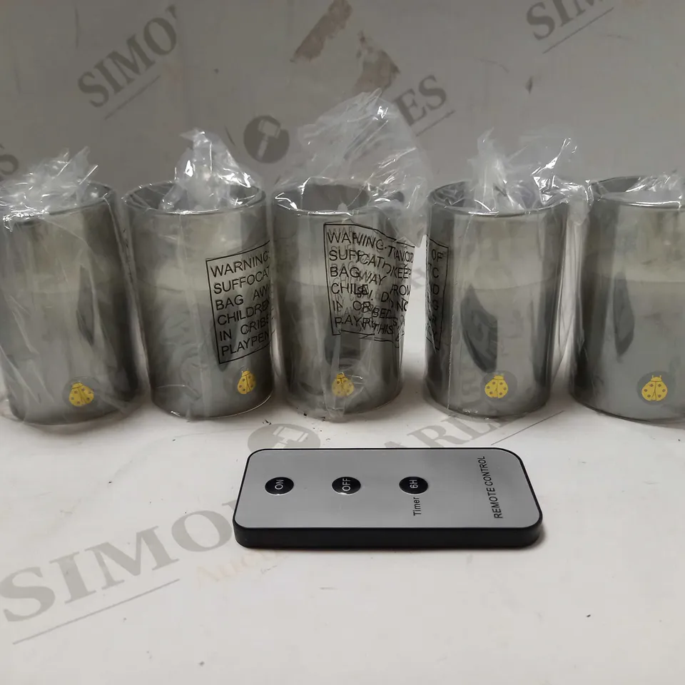 AMANDA HOLDEN BUNDLE BERRY GUNMETAL CANDLE FLAME SET