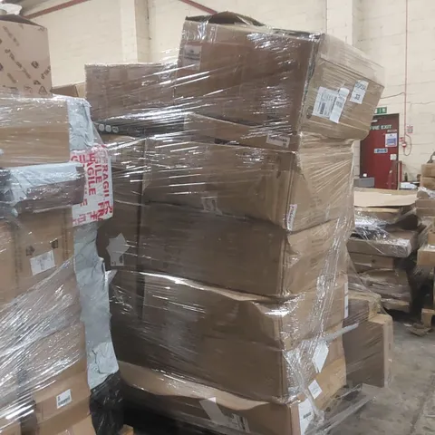 PALLET CONTAINING A LARGE QUANTITY OF ASSORTED SOFA PARTS AND OTHER ITEMS