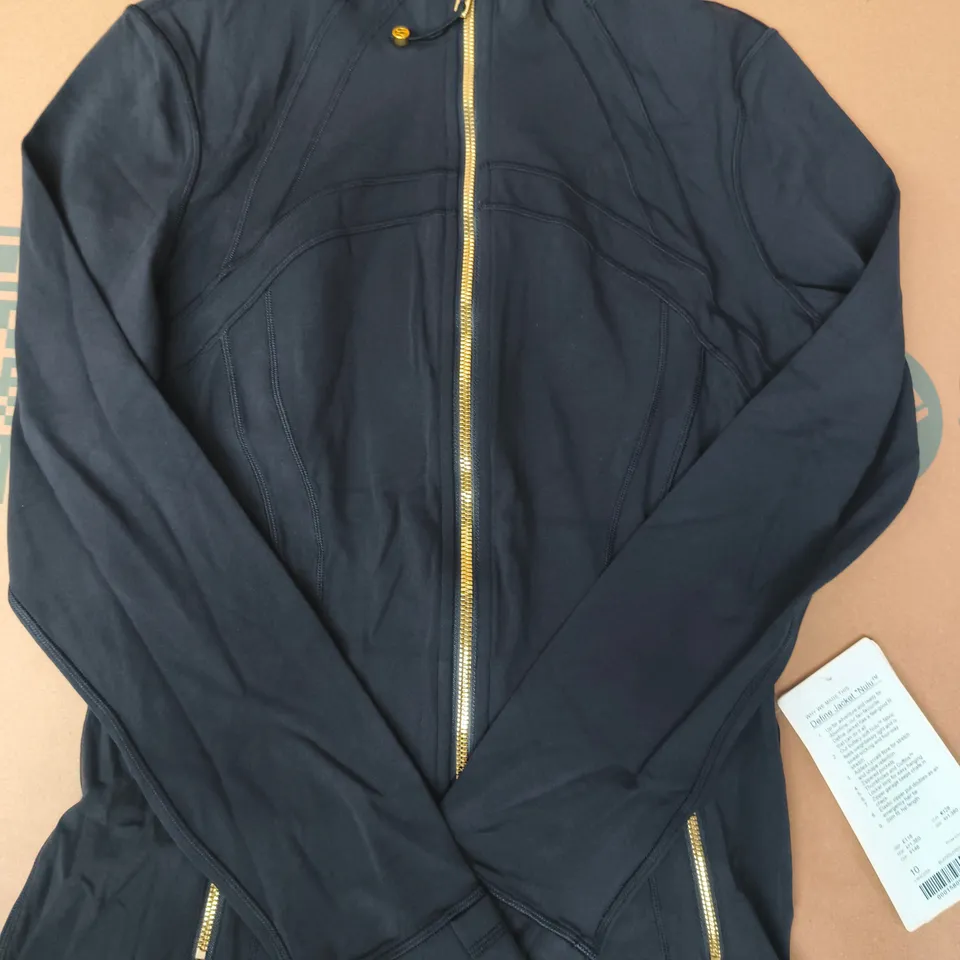LULULEMON DEFINE JACKET IN BLACK SIZE 10