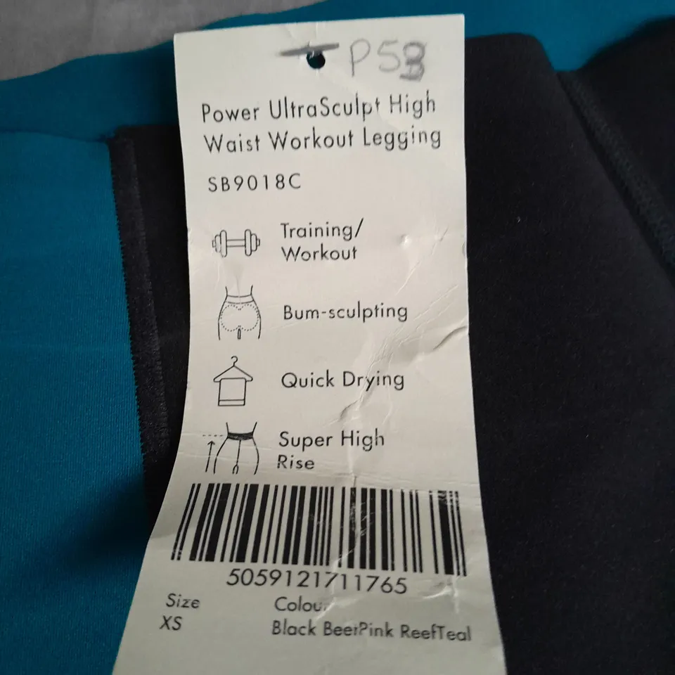 SWEATY BETTY POWER ULTRASCULPT HIGH WAIST WORKOUT LEGGINGS - XS