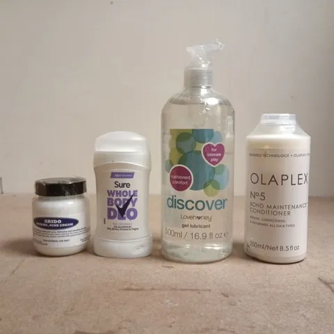 APPROXIMATELY 15 ASSORTED COSMETIC ITEMS TO INCLUDE OLAPLEX, SURE, ETC - COLLECTION ONLY