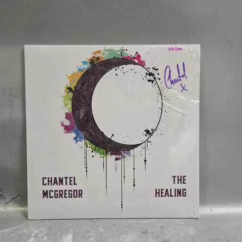 LIMITED EDITION SIGNED CHANTEL MCGREGOR - THE HEALING VINYL - 84/300