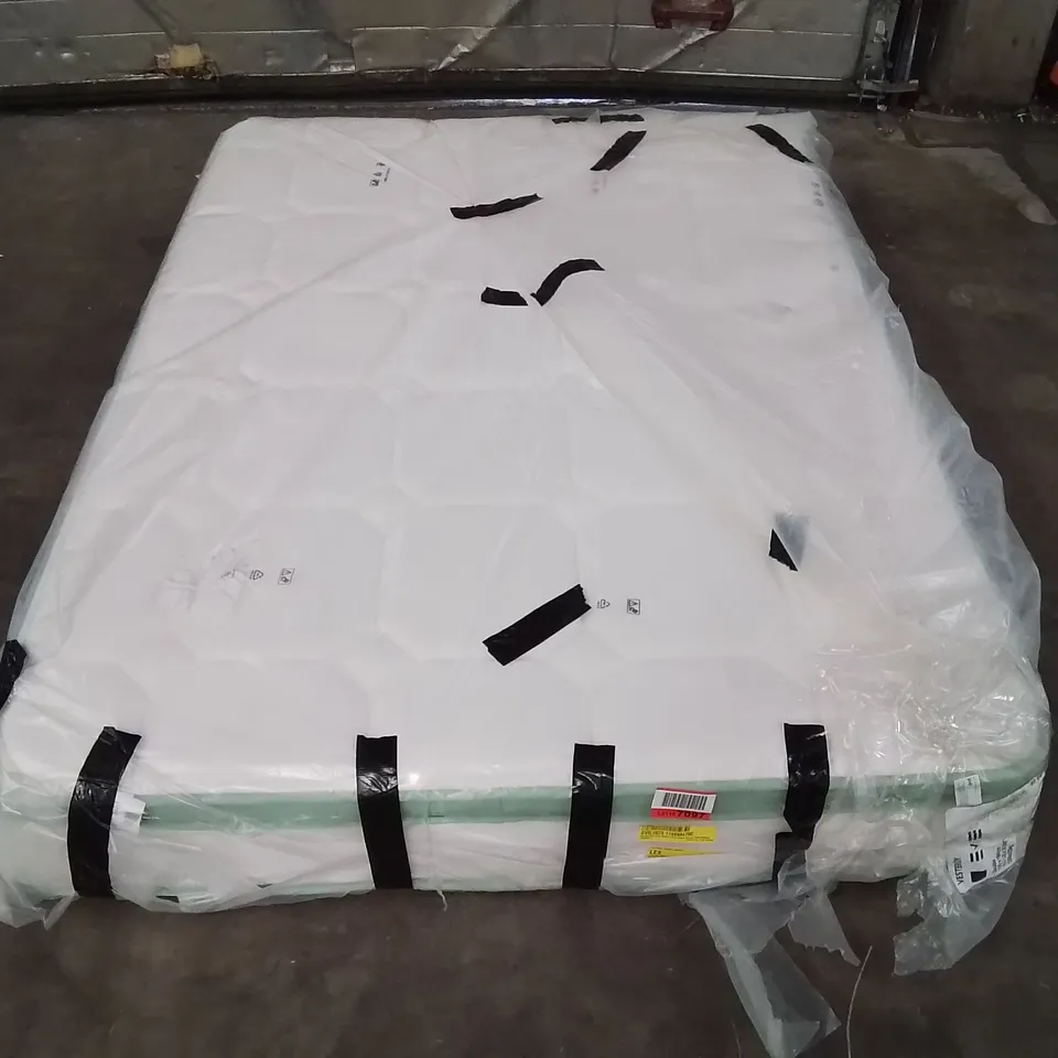 QUALITY BAGGED NOVILLA 25CM ORTHOPEDIC MEMORY FOAM POCKET SPRUNG DOUBLE MATTRESS 