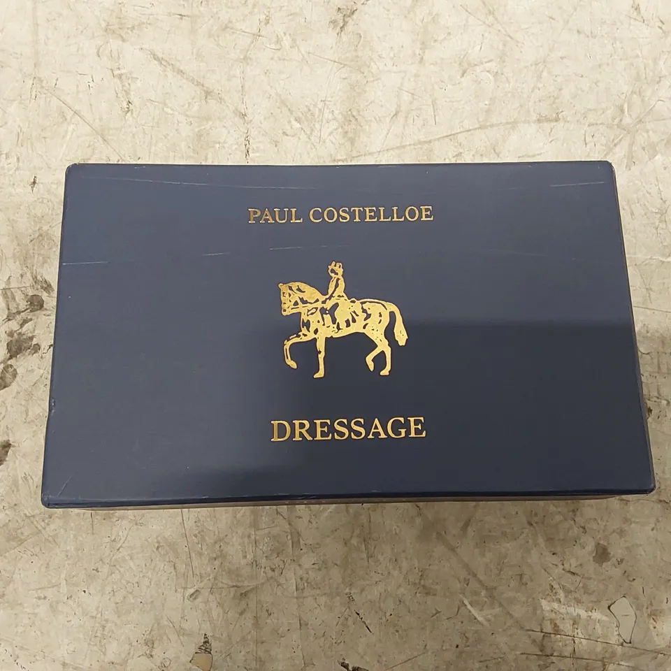 BOXED PAUL COSTELLA DRESSAGE BLACK ZIP WALLET (1 BOX)