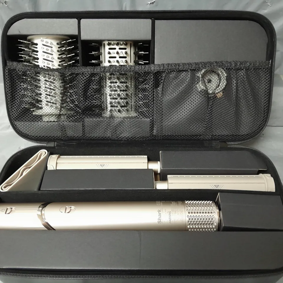 SHARK FLEXSTYLE 5-IN-1 AIR STYLER & HAIR DRYER WITH STORAGE CASE - STONE  RRP £299.99