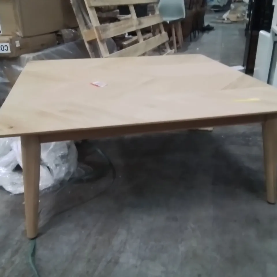 CHRISLEY SOLID WOOD COFFEE TABLE 