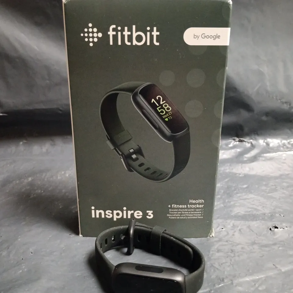 FITBIT INSPIRE 3 HEALTH + FITNESS TRACKER IN BLACK