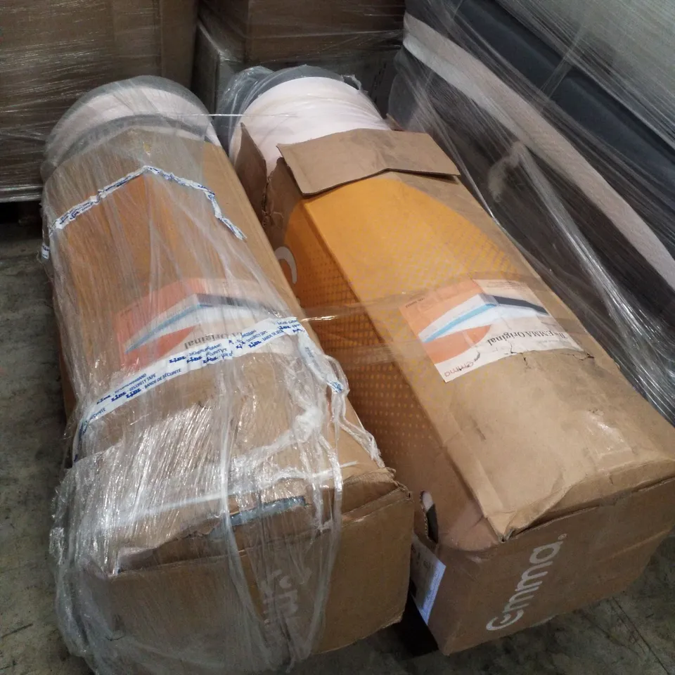 PALLET CONTAINING 2 ASSORTED EMMA MATTRESS 