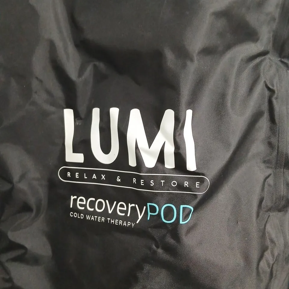 LUMI RECOVERYPOD COLD WATER THERAPY DEVICE – WITH USER MANUAL