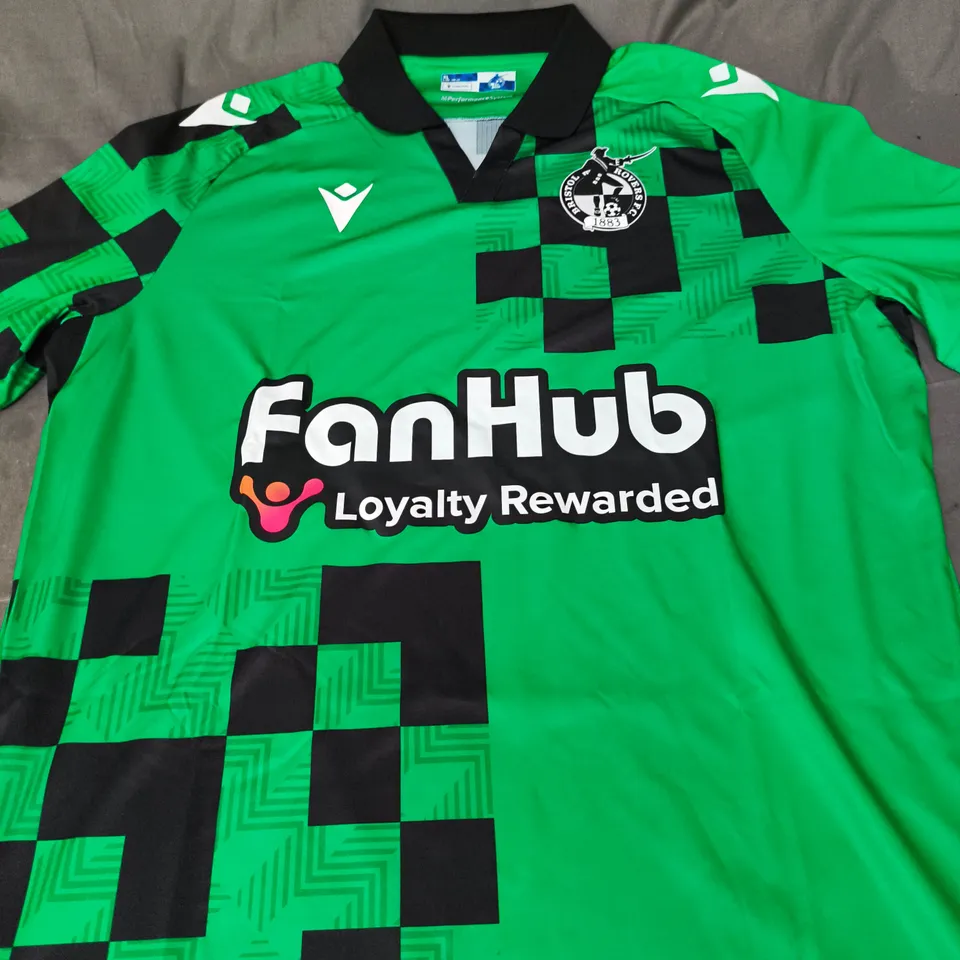 BRISTOL ROVERS FC AWAY JERSEY – SIZE XL