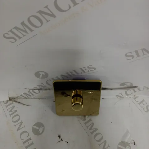 KNIGHTSBRIDGE SF2181PB SCREWLESS 1 GANG LED TRAILING EDGE DIMMER IN POLISHED CHROME