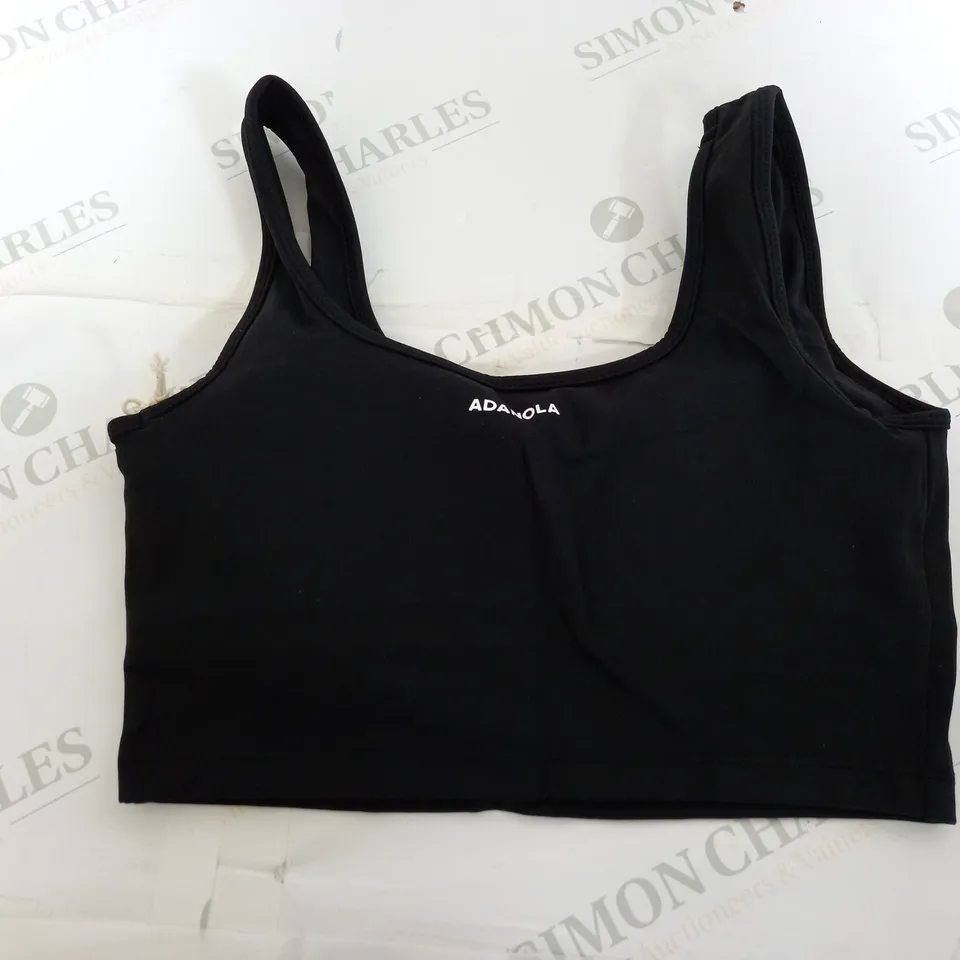 ADANOLA ULTIMATE SQUARE NECK BRA IN BLACK - SMALL